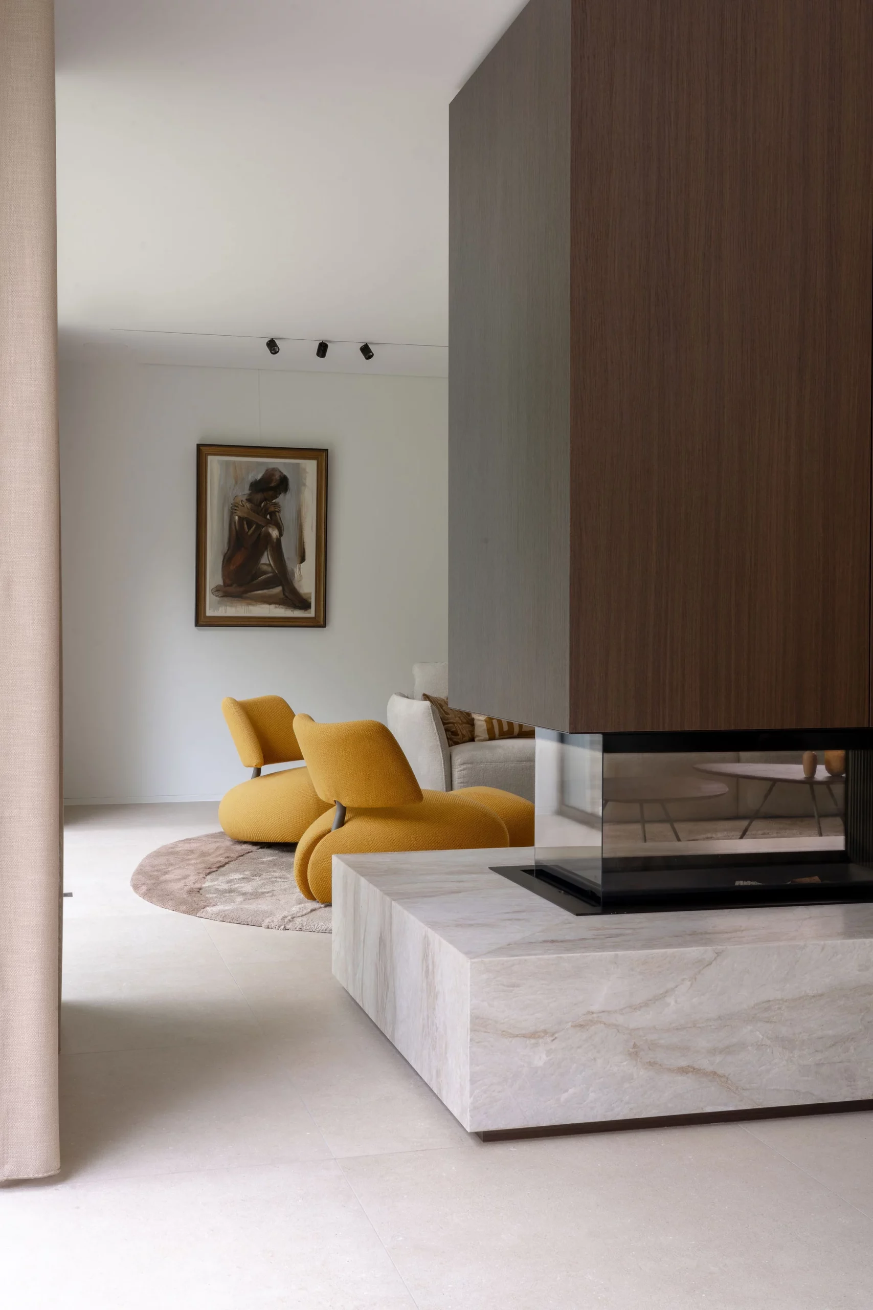 Interieur van een luxe villa in Oud Turnhout, ontworpen door interieurarchitect Studio Anja Vissers