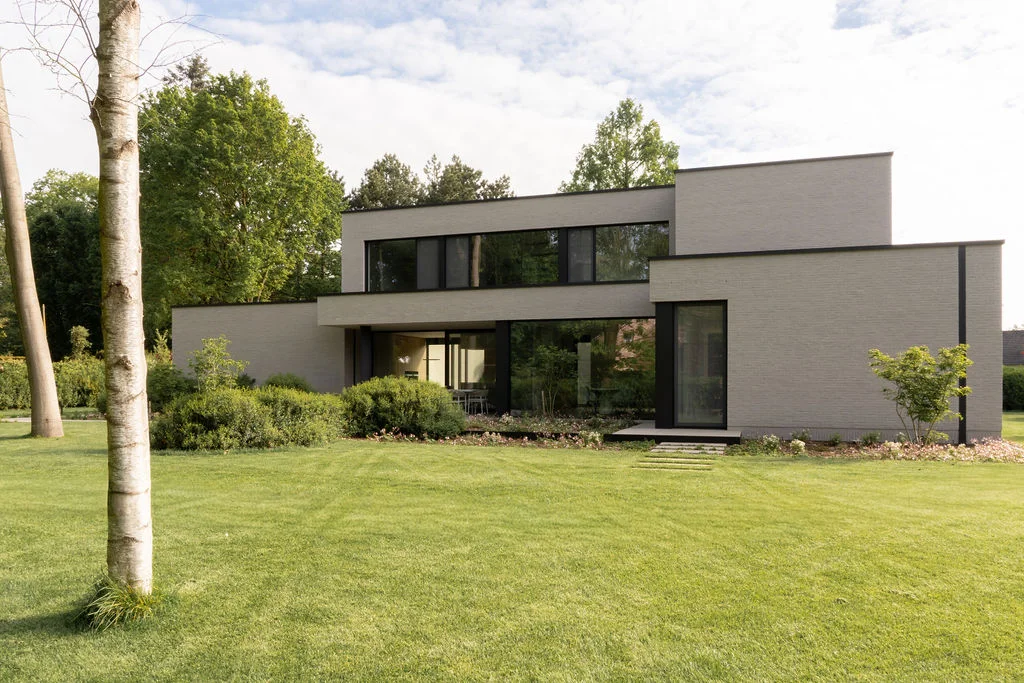Stijlvolle villa in Kasterlee, ontworpen door luxe architect Studio Anja Vissers